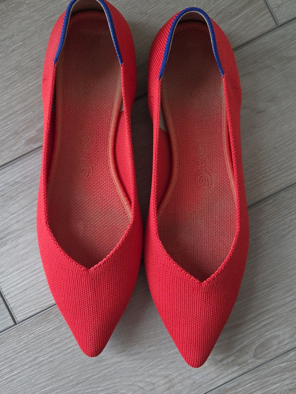 Rothy's Points Knit Slip-On Flats - Picture 2 of 5